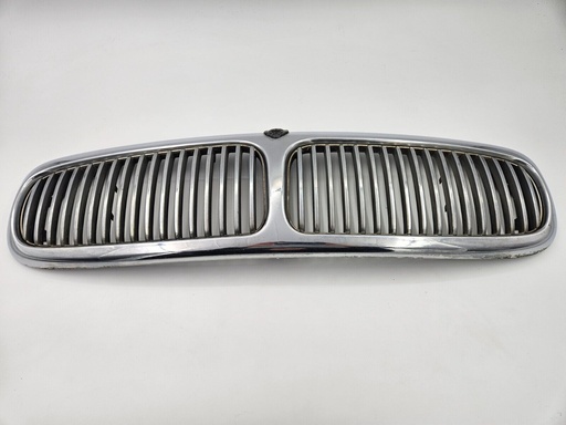 [HNC5504BB-8821 H5] FRONT GRILLE JAGUAR X308 XJ8 CHROME BRIGHT FINISHER RADIATOR PLAIN SURROUND