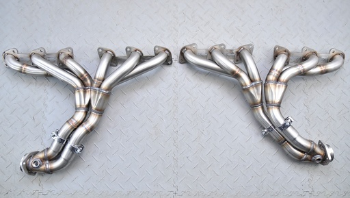 [CAC1974TUBULAR-SS, CAC1975TUBULAR-SS] V12 XJS XJ12 5.3 6.0 TUBULAR MANIFOLD HEADER SET