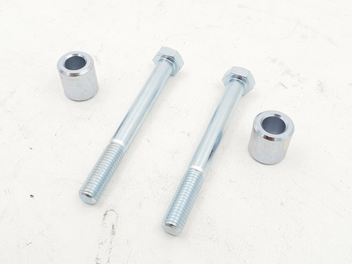 [JBU11222F*, HNA6575AA-G-SET] REAR XJ BUMPER BOLT & SPACER BEAM BRACKET MOUNT