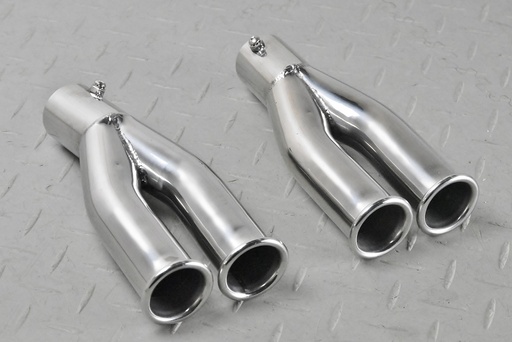 [SPC1068-SS, SPC1069-SS] TWR XJRS EXHAUST TWIN TIPS XJR-S STANDARD SIZE