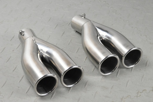 [SPC1068BB-SS, SPC1069BB-SS] TWR XJRS EXHAUST BIG BORE TWIN TIPS