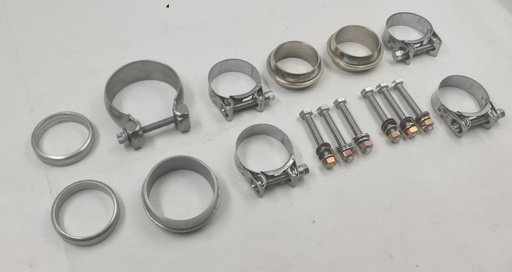 [EBC9388A*, CAC4336*, CAC4073*, C13063*, CBC4131*,] XJS 3.6 AJ6 EXHAUST OLIVE, BOLTS AND GASKET FITTING KIT