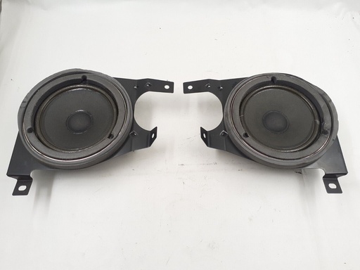 [LJA4140BA-7883 UP3] HARMON KARDON REAR SPEAKERS PAIR JAGUAR XK8 XKR X100 TOP PREMIUM SOUND BRACKETS