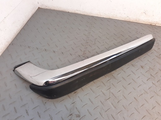 [BCC3432-7741 H8] JAGUAR XJS XJSC REAR RIGHT RH OS BACK CORNER CHROME SECTION BUMPER BLADE TRIM