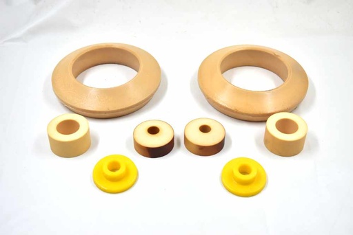 [CBC225455-G, CBC225760-G, MMD3565AA*, CBC2933*-KIT] XJ40 EARLY REAR SUSPENSION SHOCK UPPER BUSHING BUFFERS RUBBER