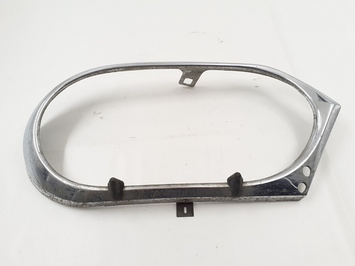 [BAC4487-7680 H2] JAGUAR XJS HE & FACELIFT RIGHT SIDE DRIVER HEADLIGHT CHROME SURROUND BEZEL