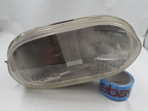 [JLM2266-7658 H1] JAGUAR HE XJS PRE FACELIFT RIGHT SIDE DRIVERS HEADLIGHT LENS GLASS COVER RHD