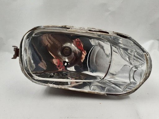 [JLM2266-7651 H1] JAGUAR XJS HE PRE FACELIFT RIGHT SIDE DRIVERS HEADLIGHT HEADLAMP CASE CHROME RHD