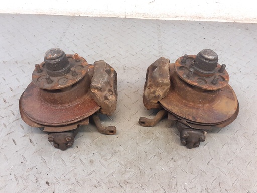 EARLY JAGUAR X6 XJ12 SERIES 1/ 2 VERTICLE LINK BRAKES HUBS AXLE PAIR LEFT RIGHT