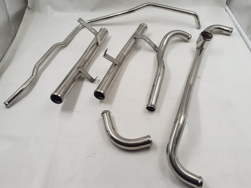 [C36968-SS, C33290-SS, C36045-SS, C36046-SS,C33291-SS, C34273-SS, C34993-SS] ETYPE V12 COOLANT PIPE SET IN STAINLESS STEEL