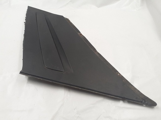 Jaguar XJS 79-91 REAR QUARTER WINDOW VENT PANEL TRIM BLACK LEFT SIDE PASSENGER