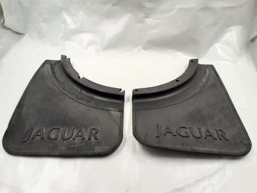 [JLM345-7378 J8] JAGUAR XJ6 XJ12 SERIES 3 REAR MUD FLAPS WHEEL TYRE ACCESSORIES PAIR RUBBER GUARD