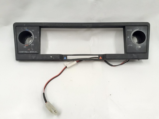 [DAC7944-7282 JB3] JAGUAR XJS FACELIFT RADIO DASH FASCIA CENTRAL SURROUND TRIM HEATER BEZEL