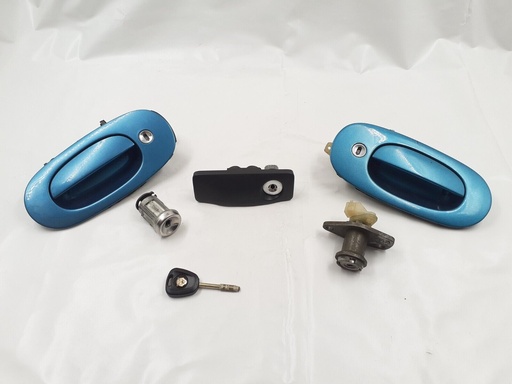 JAGUAR X300 X308 XK8 LOCK SET WITH KEY BOOT DOORS IGNITION GLOVE BOX HANDLE