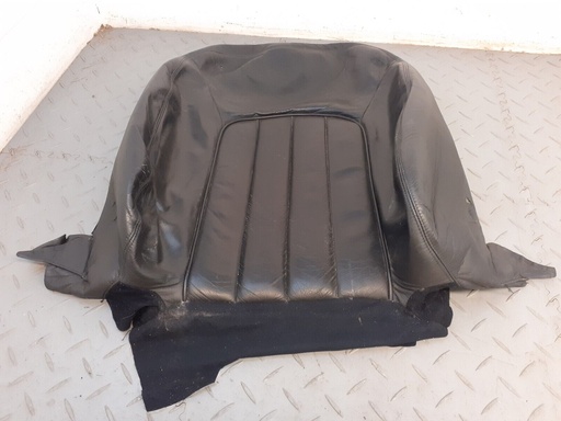 JAGUAR X300 DAIMLER UPPER BACK SEAT COVER CHARCOAL BLACK LEATHER FOAM LEFT RIGHT