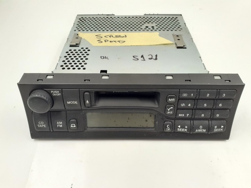 [LJB4100AA-7084 UPR] JAGUAR XK8 XKR X100 RADIO CASSETTE TAPE PLAYER UNIT CONTROLS LJD4100AA