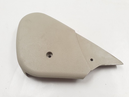 [GJA4733AA-7047 HHB4] JAGUAR XK8 INNER SEAT HINGE TRIM END CAPS COVERS LEFT PASSENGER SEAT OATMEAL AGD