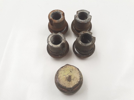 [CCC7028-6957 JB2] JAGUAR XJ8 XJR X308 XJ6 X300 XJS SHORT LOCKING WHEEL NUT SET WITH KEY CCC7028