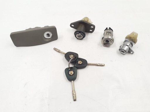 JAGUAR X300 X308 XK8 LOCK SET WITH KEY BOOT DOOR AND IGNITION GLOVEBOX REPLACE