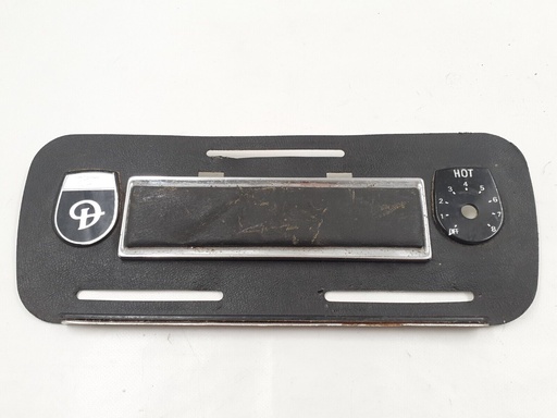 JAGUAR XJ SERIES 1 DAIMLER CENTRE CONSOLE VINTAGE DIAL FASCIA PANEL LEATHER