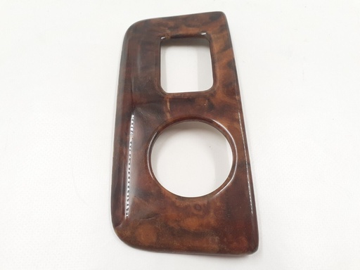 [6579 JB1] JAGUAR X308 X300 REAR VENT VENEER PANEL WOOD WALNUT DARK TRIM (FOR CIGARETTE LIGHTER)