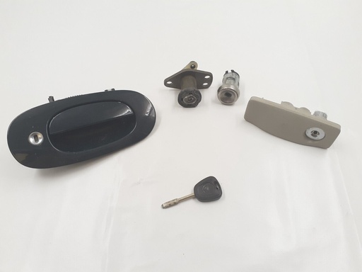 JAGUAR X300 X308 XK8 LOCK SET WITH KEY BOOT DOOR AND IGNITION GLOVEBOX REPLACE