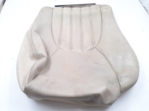 JAGUAR 1996-1999 XK8 XKR X100 LEFT CREAM NDR LEATHER FRONT SEAT BOTTOM COVER