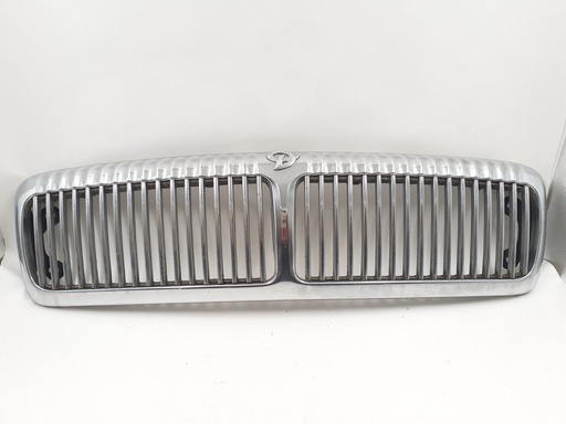 [HNA5504BC-6295 H1] JAGUAR DAIMLER X300 BONNET CHROME RADIATOR GRILL FRONT PANEL FLUTED METAL TRIM