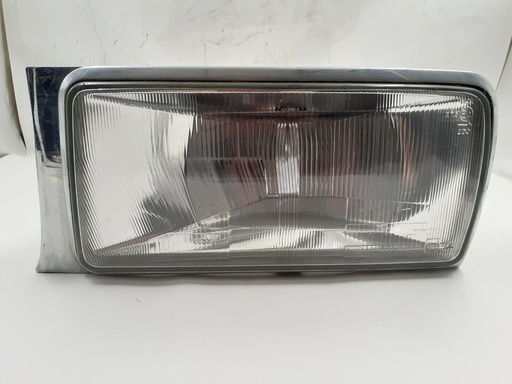 [JLM10875-6125 H9] JAGUAR XJ40 LEFT SIDE DRIVER HALOGEN HEADLIGHT FRONT HEADLAMP LENS GLASS RHD