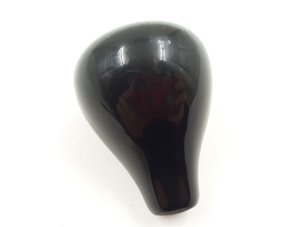 JAGUAR X100 XK8 AUTOMATIC WOODEN GEAR KNOB BLACK DARK SHIFTER THREAD ...