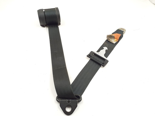 [BBC1710-5932 H7] JAGUAR SERIES 3 BLACK FRONT RIGHT NEARSIDE SEATBELT BELT RESTRAINTS DRIVERS