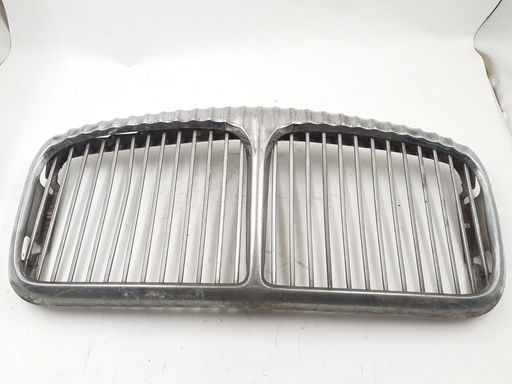 [BAC1573-5698 H1] JAGUAR DAIMLER XJ6 XJ12 SERIES 3 BONNET HOOD CHROME GRILLE FRONT PANEL BADGE