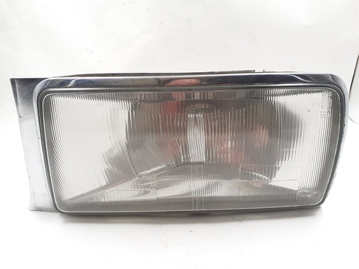 [JLM10875-5622 H9] JAGUAR XJ40 LEFT SIDE DRIVER HALOGEN HEADLIGHT FRONT HEADLAMP LENS GLASS RHD