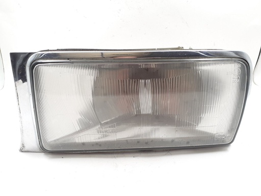 [JLM10875-5623 H9] JAGUAR XJ40 LEFT SIDE PASSENGER HALOGEN HEADLIGHT FRONT HEADLAMP LENS GLASS RHD