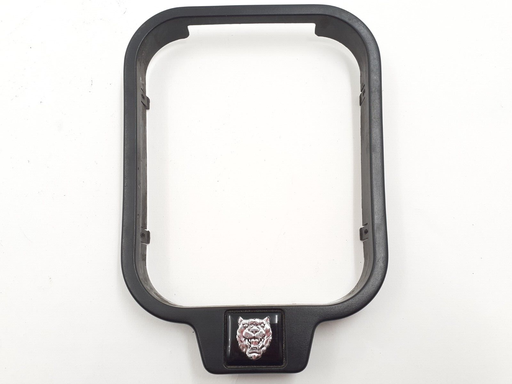 [BEC10059-5595 HHB5] JAGUAR XJ40 GEAR GAITER SURROUND CENTRE CONSOLE FASCIA SELECTOR LEAPER BADGE