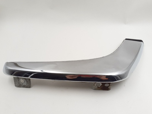 [BEC14678-5417 H6] JAGUAR XJS FRONT O/S RIGHT DRIVERS BUMPER CHROME BLADE CORNER TRIM BEC14678