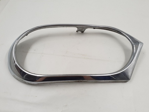 [DAC7032-8260 HH] HEADLIGHT CHROME SURROUND JAGUAR XJS HE & FACELIFT FRONT RIGHT BEZEL TRIM USED