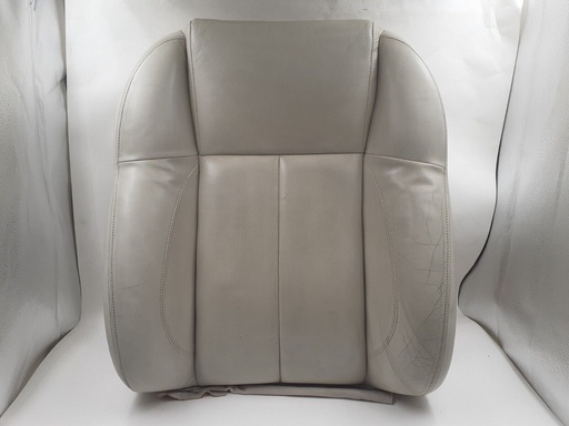 JAGUAR XJR XJ8 X308 SPORTS UPPER BACK SEAT COVER OATMEAL AGD LEATHER FOAM LH RH