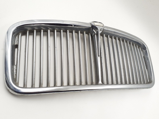 [BAC1573-5239 UP1] JAGUAR DAIMLER XJ6 XJ12 SERIES 3 BONNET HOOD CHROME GRILLE FRONT PANEL BADGE