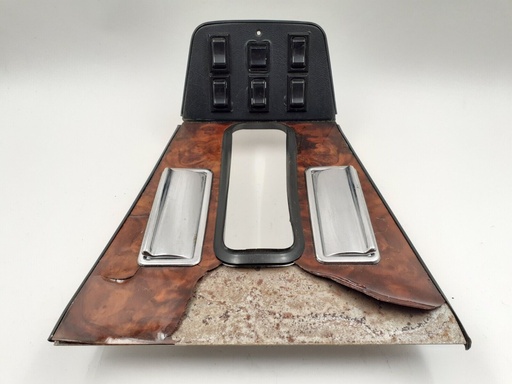 JAGUAR XJ V12 SERIES 3 CENTRAL SKI SLOPE CONSOLE COVER CONTROLS VINYL TRIM AUTO