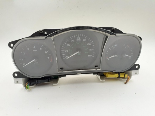 [-5214 UP0] JAGUAR XJ8 X308 V8 DASH CLUSTER SPEEDO POD SPARES OR REPAIR CRUISE CONTROL