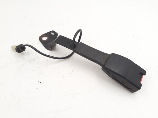 [BEC10246-5178 UP0] JAGUAR XJ40 BLACK FRONT RIGHT SEAT BELT BUCKLE CATCH RELEASE ELECTRIC LEAD