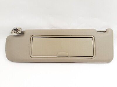 [BDC9391] JAGUAR XJ6 XJ12 XJ40 DOESKIN PASSENGER LEFT SUNVISOR WITH MIRROR NON ILLUMINUM