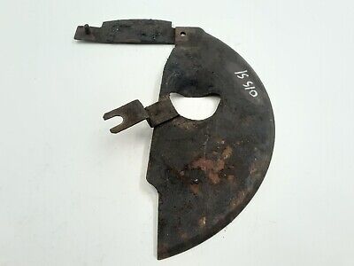 JAGUAR XJ6 XJ12 SERIES 1 RIGHT OFFSIDE FRONT BRAKE DISC DUST SHIELD METAL PLATE